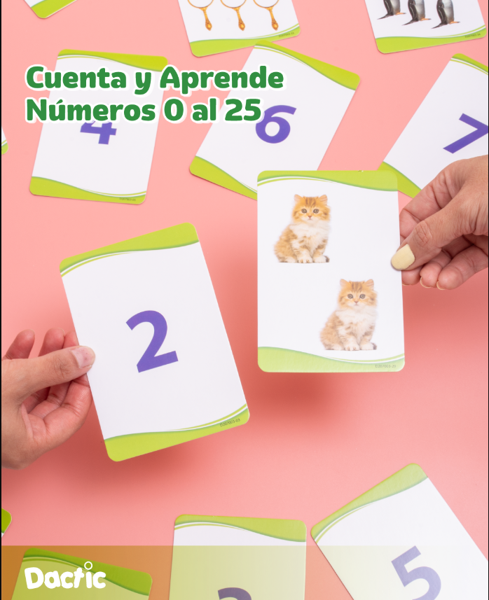 Cuenta y aprende 0-25