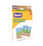 Escritura del abecedario manuscrita
