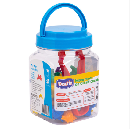 Monstruos para clasificar + Pinza