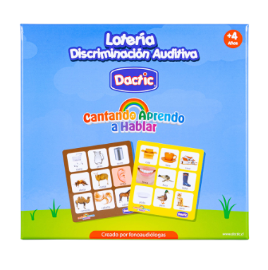 Lotería discriminación auditiva