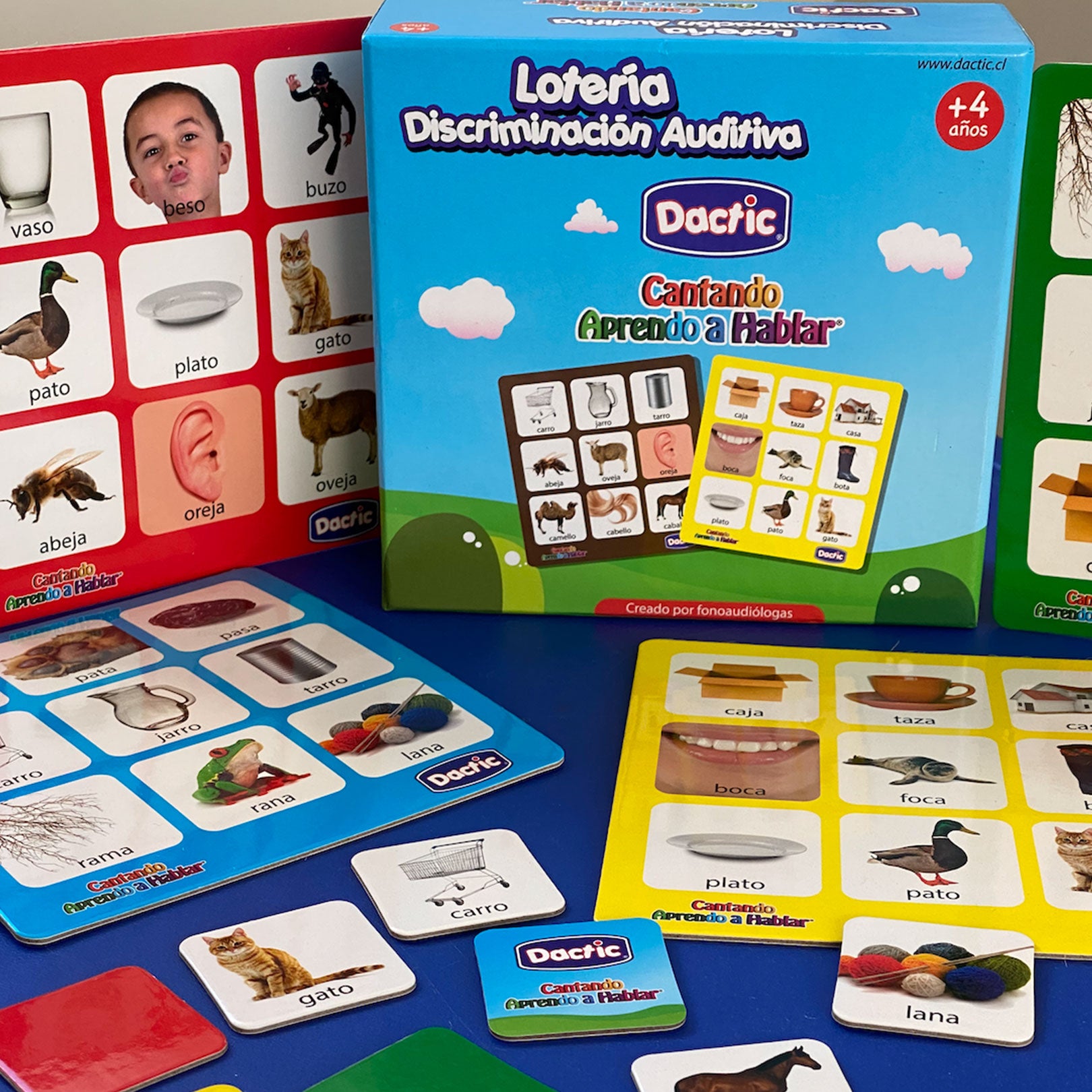 Lotería discriminación auditiva