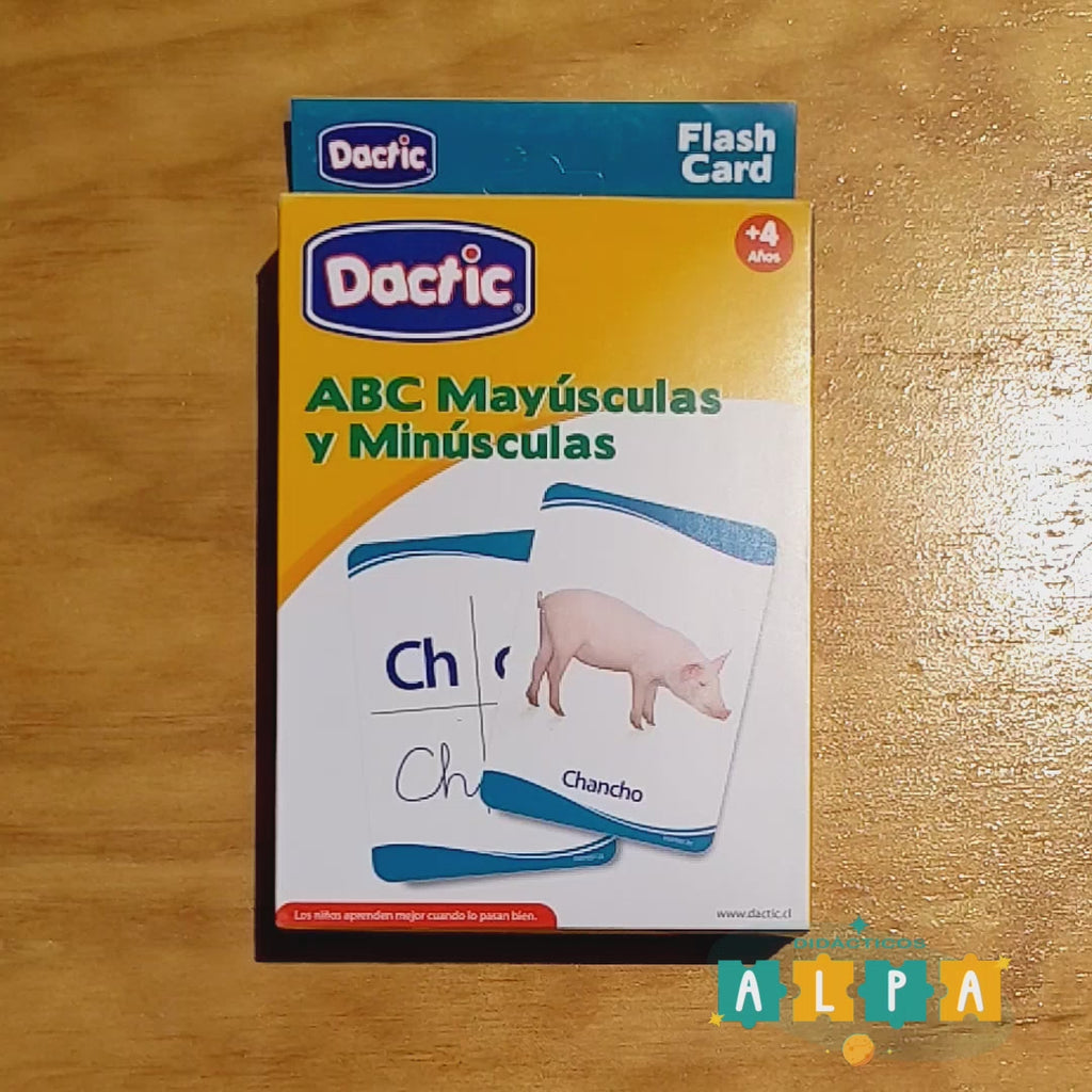 ABC mayúsculas y minúsculas