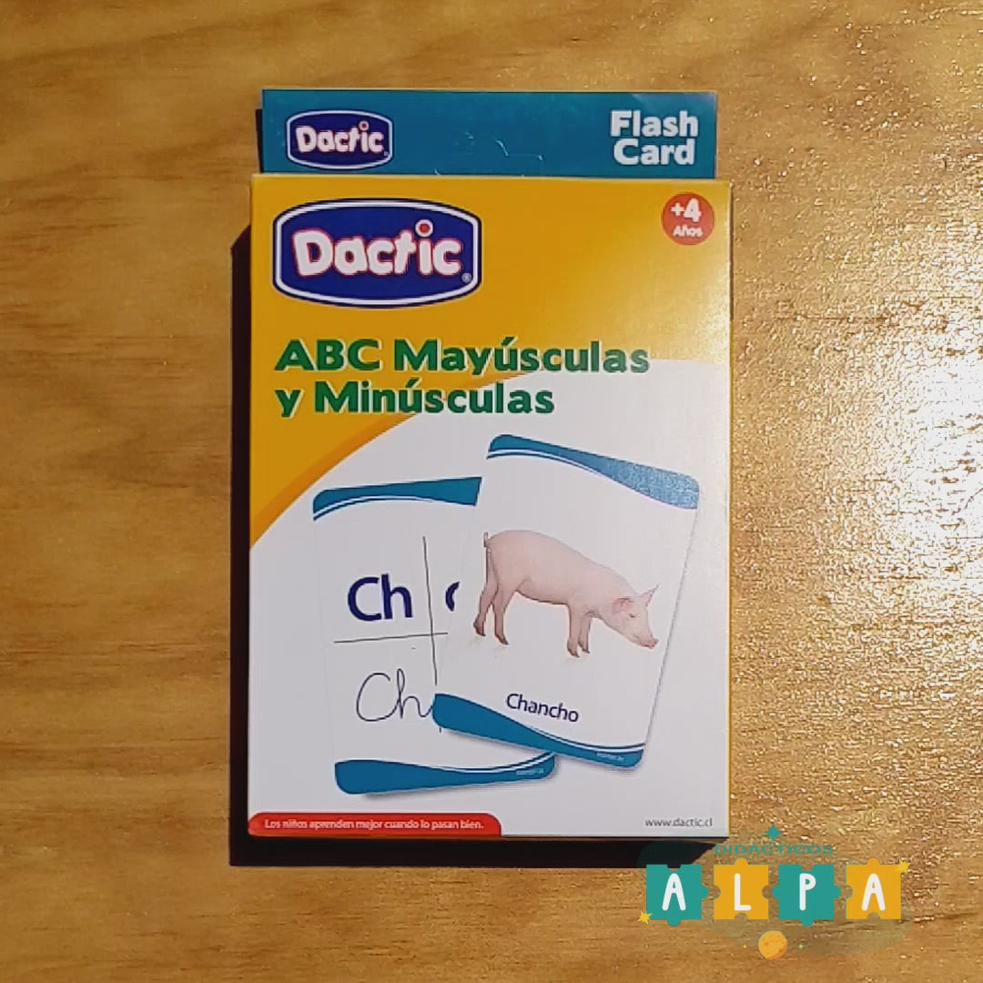 ABC mayúsculas y minúsculas