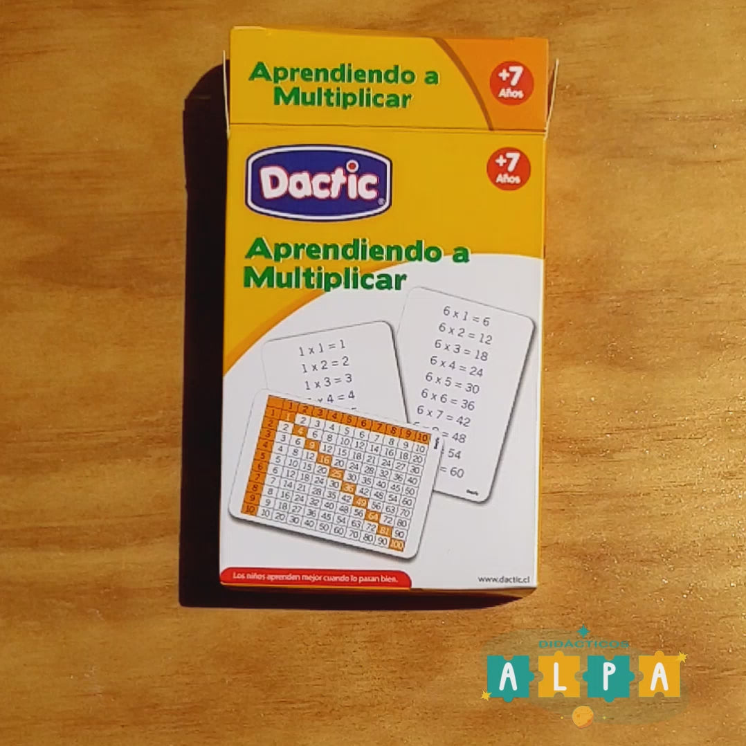 Aprendiendo a multiplicar